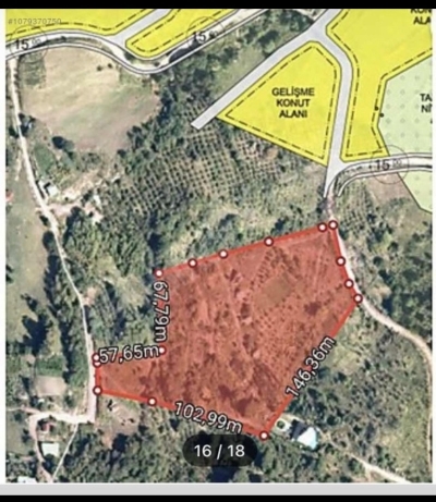 Opportunity land for investment, 50 m away from Kartepe Arslanbey construction site
